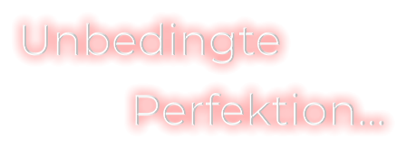 Unbedingte                     Perfektion