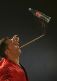 Nicky Viva und Cola mit Salto